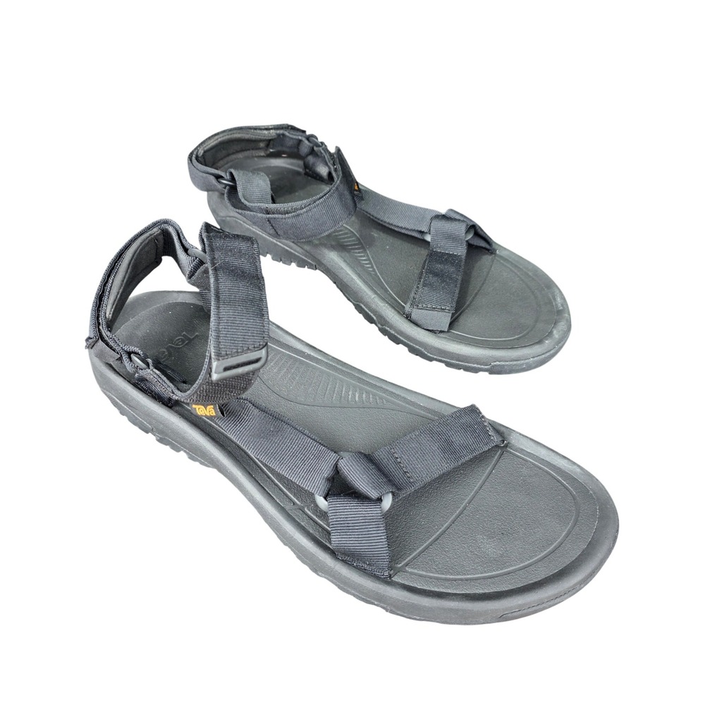 Teva Hurricane XLT2 Mens Black Sport Hiking Sandals 1019234 Size 12 - Picture 3 of 5